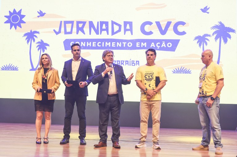 Governador João Azevêdo abre Convenção Nacional da CVC e reforça estratégia do Governo do Estado para aumentar 40% nas vendas do Destino Paraíba