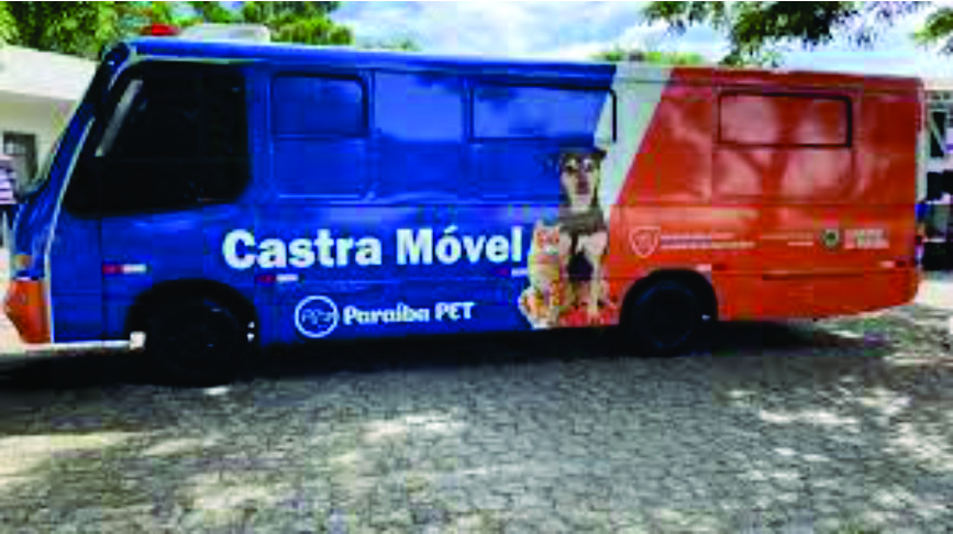 Castramóvel do Governo da Paraíba chega ao bairro Tambiá para castração de cães e gatos, nesta quarta-feira (22)