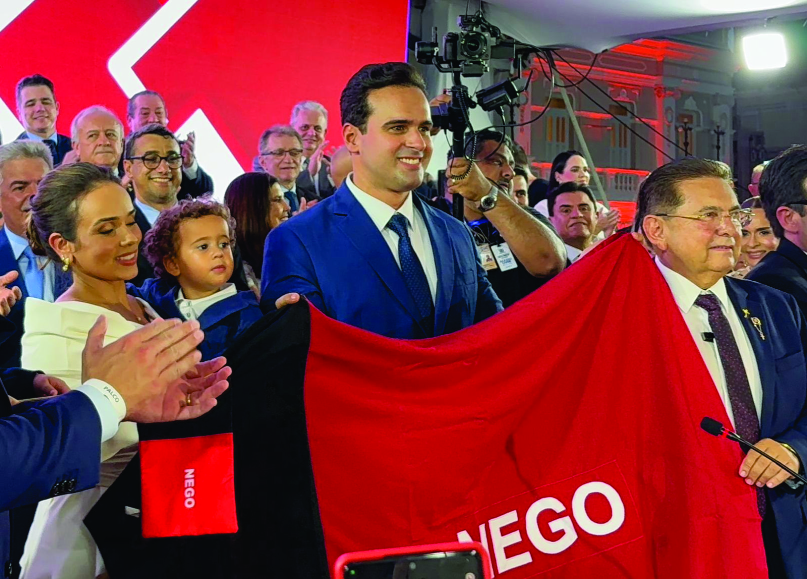 Lucas Ribeiro é oficialmente o governador de todos os paraibanos