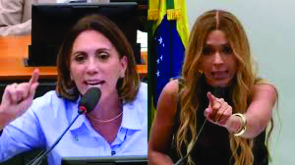 Deputada ameaça usar Lei Maria da Penha contra Erika Hilton após discussão; veja vídeo