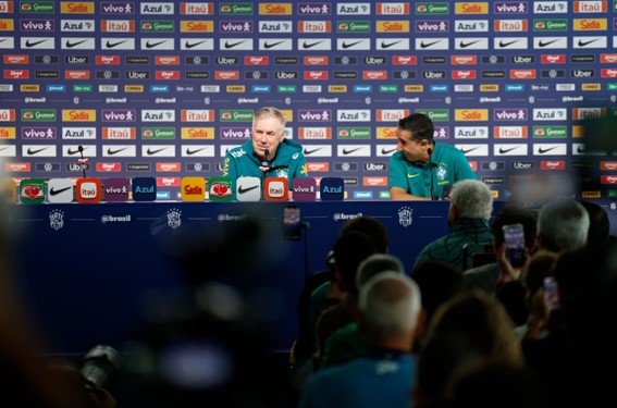 COPA DO MUNDO: Carlo Ancelotti anuncia escalação do Brasil para amistoso com o Panamá