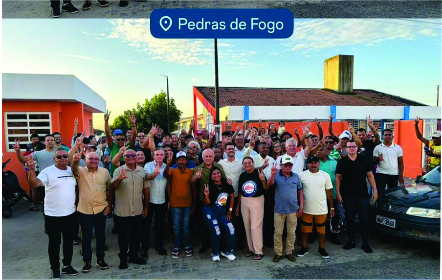 ODE 2026: governador Lucas Ribeiro, Branco Mendes e Murilo Galdino participaram do evento em Pedras de Fogo, nesta quinta-feira (18)