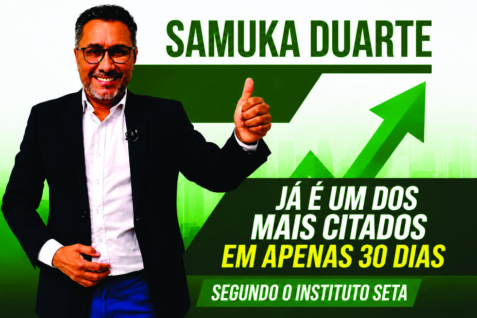 CÂMARA FEDERAL: Instituto Seta já aponta Samuka Duarte entre os nomes mais citados na disputa