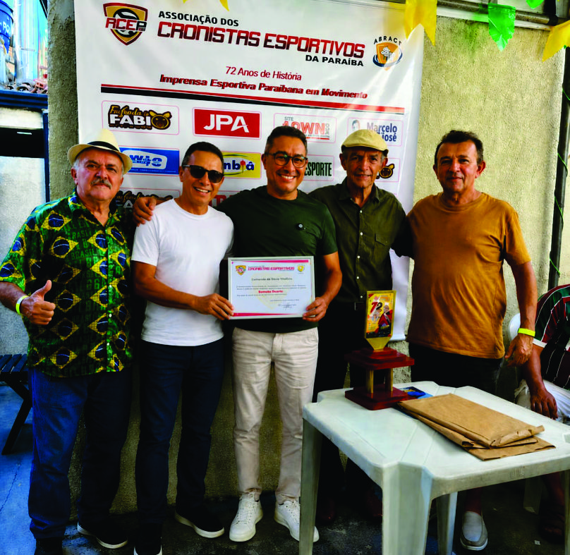 ACEPB celebra 72 anos de história e homenageia Samuka Duarte com a Comenda de Honra ao Mérito