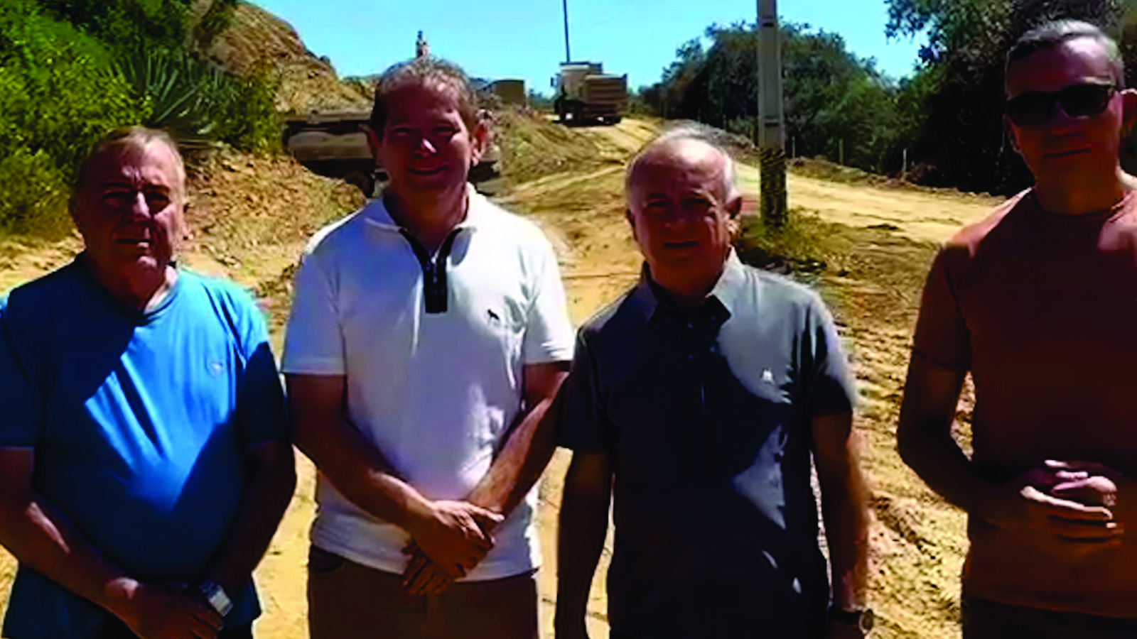 O deputado estadual Branco Mendes visita bases no sertão e no Vale do Paraíba