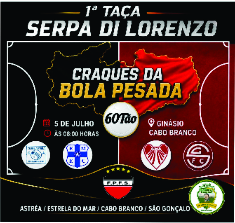 Craques da Bola Pesada: 1ª Taça Serpa Di Lorenzo de futsal 60tão