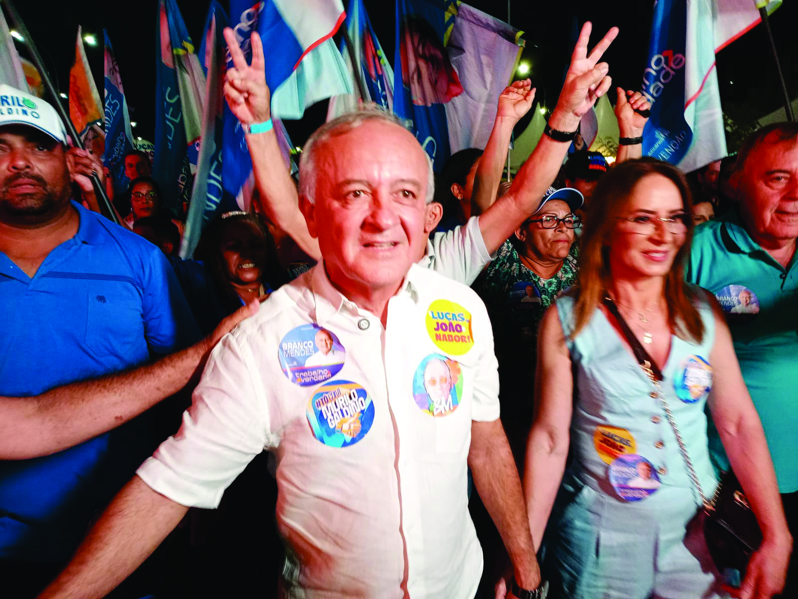 Deputado Branco Mendes oficializou sua candidatura para a Assembleia da Paraíba nesta quarta-feira (5), na convenção da coligação Pra Cima Paraíba