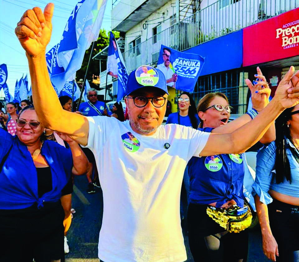 Samuka Duarte convida apoiadores para panfletagem em Várzea Nova, em Santa Rita-PB, neste domingo (30)