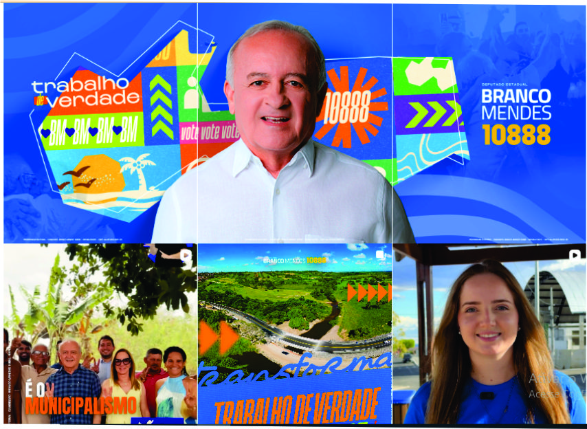 Deputado Branco Mendes leva a “Onda Azul” com a força do trabalho de verdade para Pedras de Fogo, nesta sexta-feira, 2