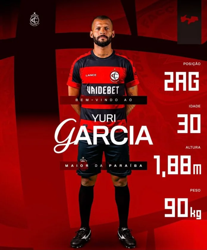 Campinense oficializa o zagueiro Yuri Garcia para a temporada 2027