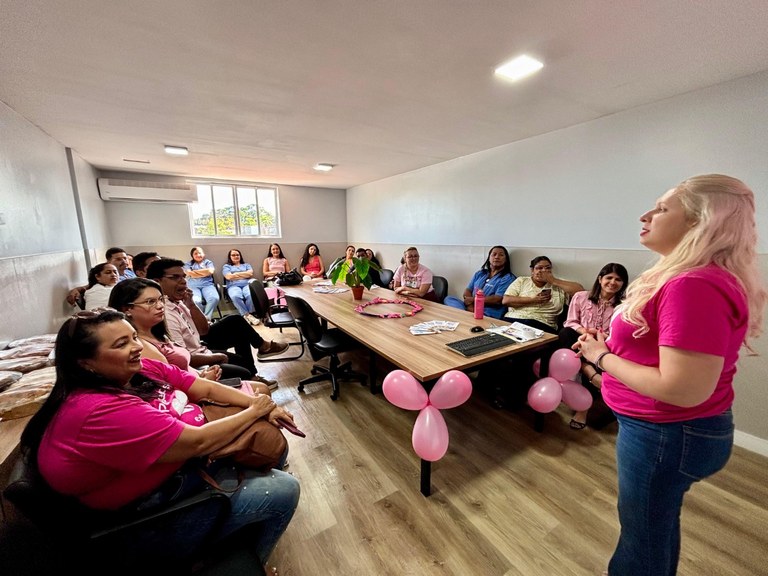 Outubro Rosa: Poinsp promove ações de incentivo ao autocuidado