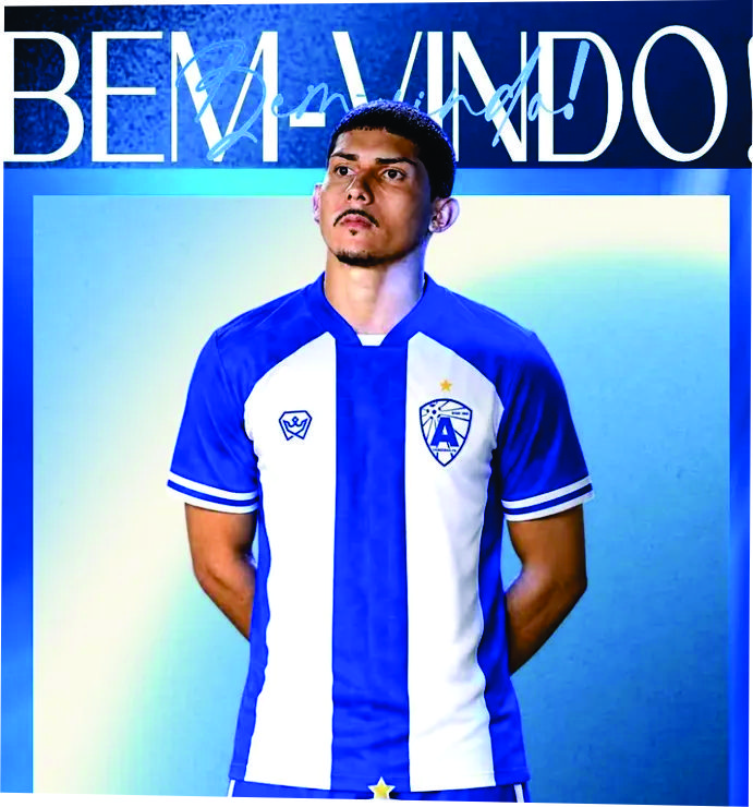 Atlético de Cajazeiras anuncia atacante Ricardo Felix para Copa Paraíba