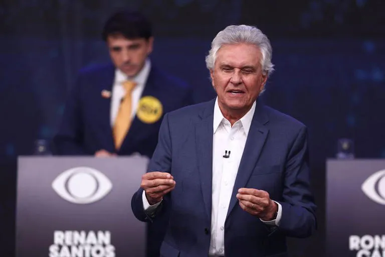 Caiado e Zema anunciam apoio a Flávio na disputa com Lula no 2º turno da eleição