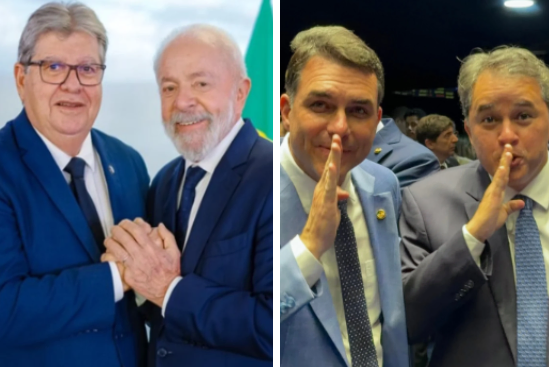 João vota Lula, Efraim vota Flávio: senadores entram em campo na disputa para ampliar votações para presidente no 2º turno